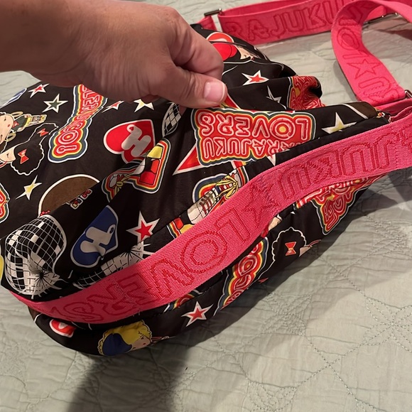 🦇TRADED🦇HARAJUKU LOVERS 90s Y2K Roller Disco Ball purse, Kawaii Japan Streetwear - Picture 2 of 16